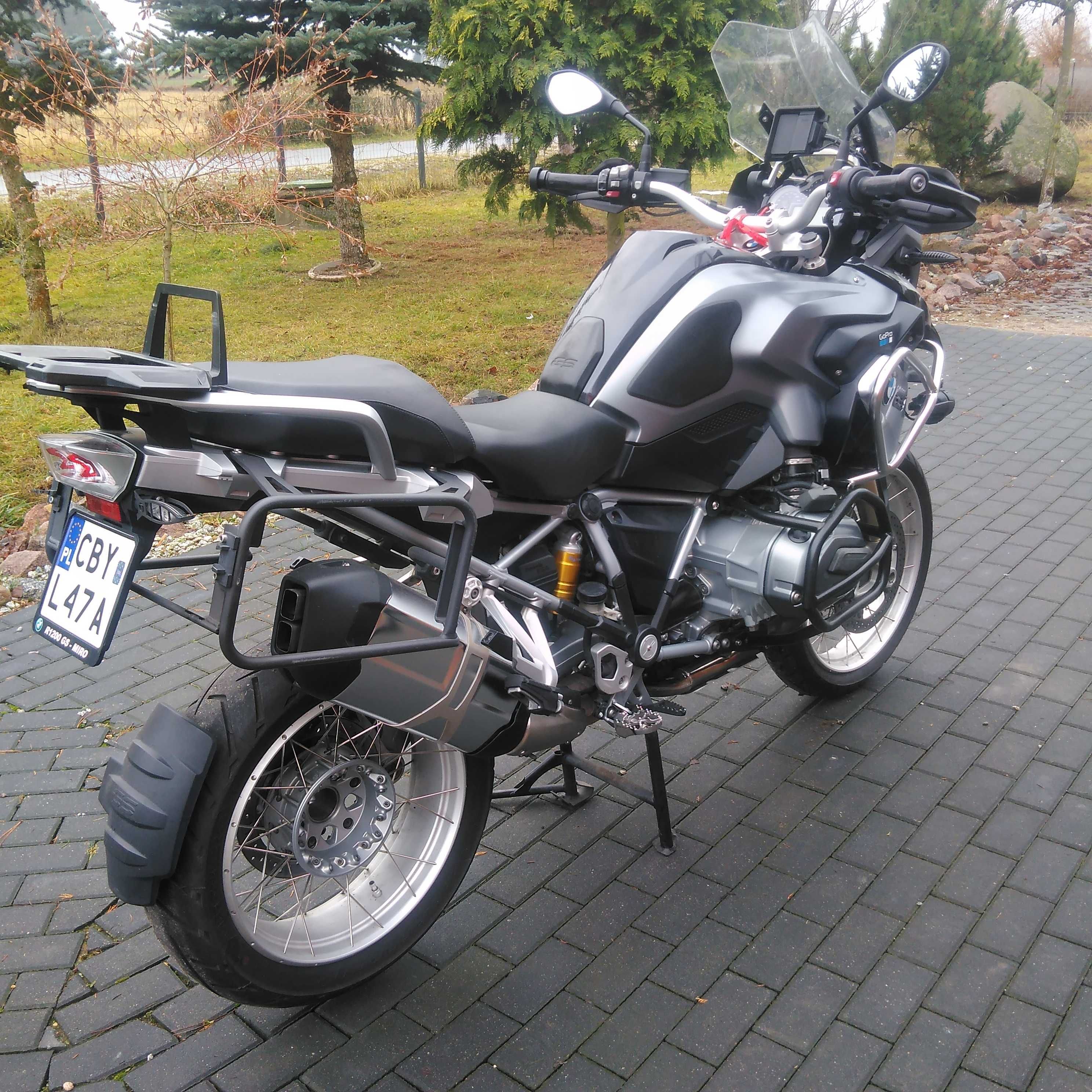 BMW R GS 1200 stan bdb kufry nawigacja