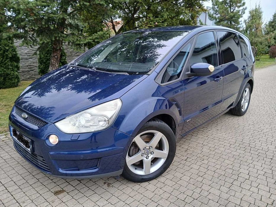 FORD S-MAX Titanium 2.5 benzyna MANUAL Xenon Skóra 8xPDC USZKODZONY