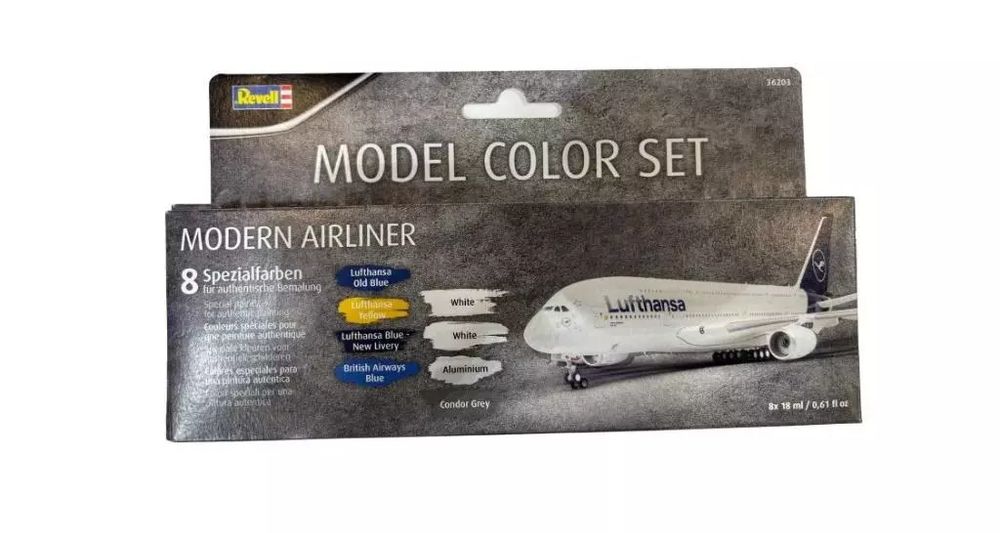 Model Color Set - Modern Airliner. Revell