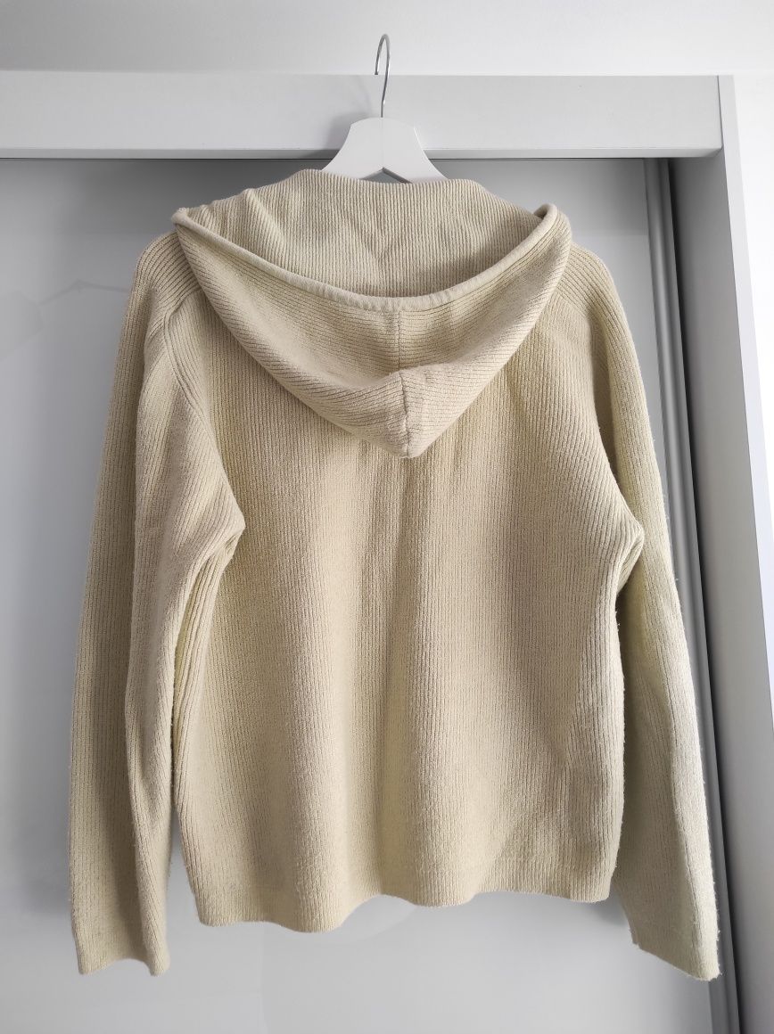 Sweter oversize żółty