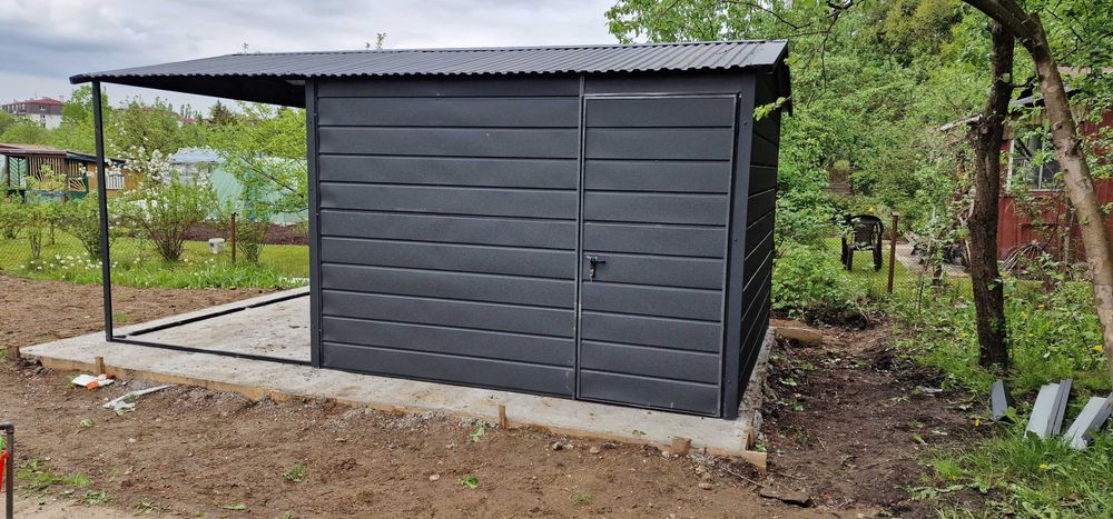 Domek narzędziowy, altana, blaszak, domek na działke - RÓŻNE WZORY