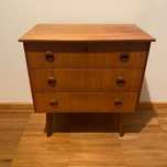 Skandynawska komoda teak vintage lata 70