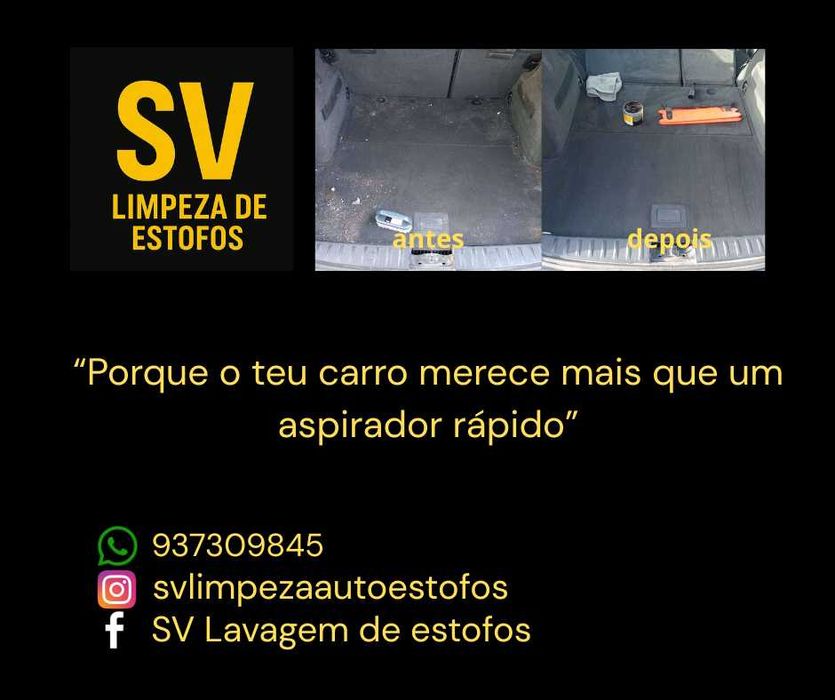 Limpeza de Estofos