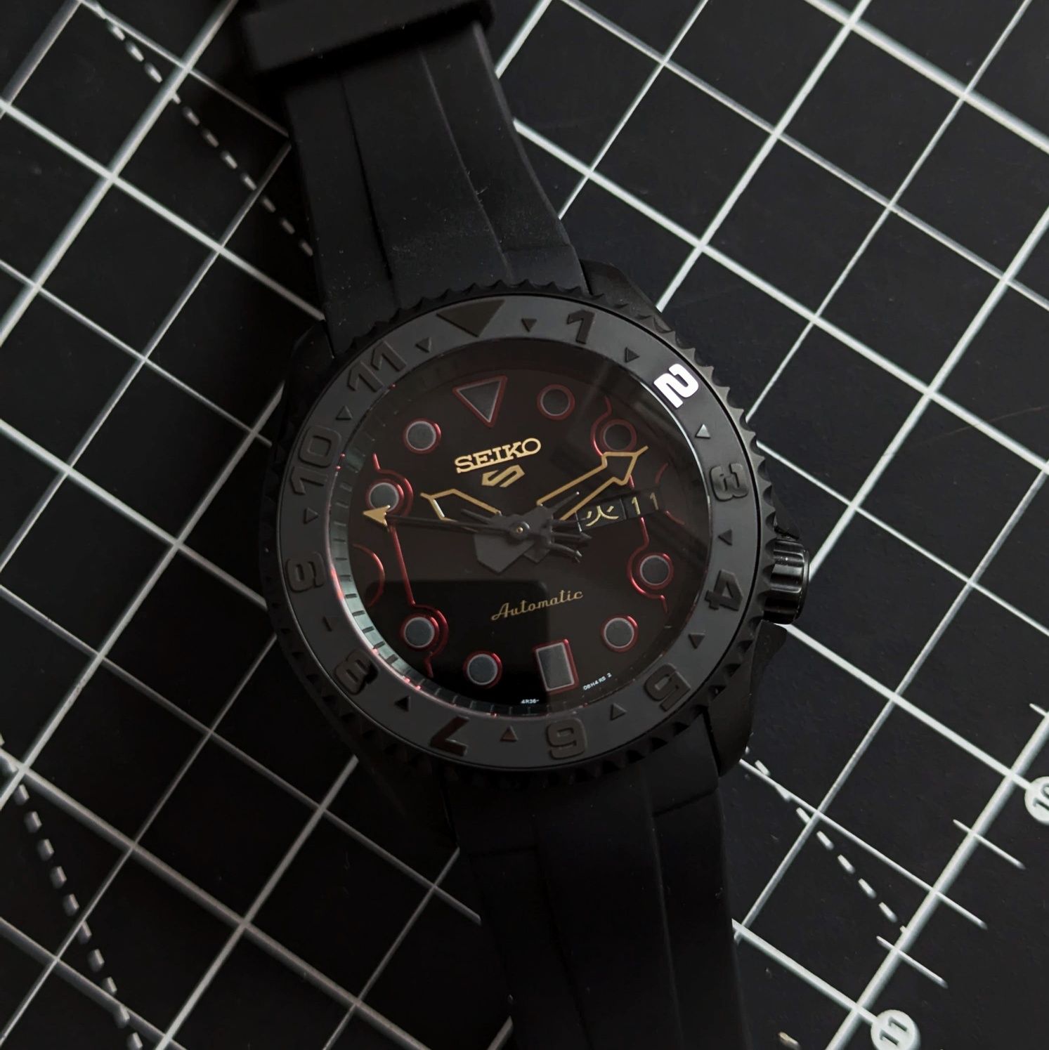 Seiko SRPF20 x SKX007 Stealth Mod
