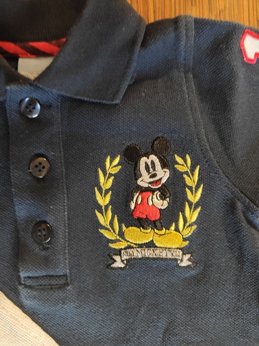 Koszulka bluzka polo rozmiar 80 cm Disney