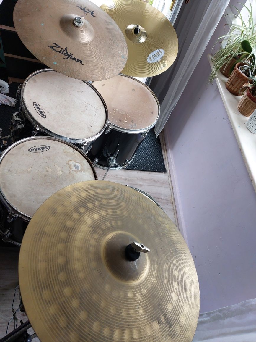 Mapex V + Zildjian podwójna stopa