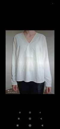 Koszula damska biała elegancka bluzka koszulowa 34 xs Mohito