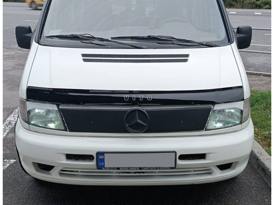 Зимовая накладка на решетку матовая для Mercedes Vito W638 1996-2003