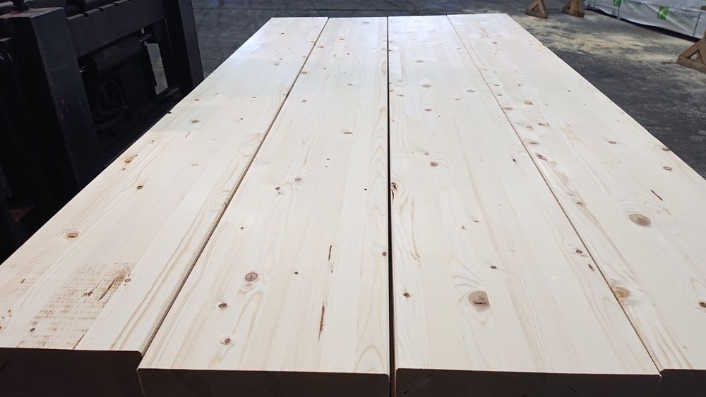 Belki stropowe klejone warstwowo BSH-GL-24. Śląsk.