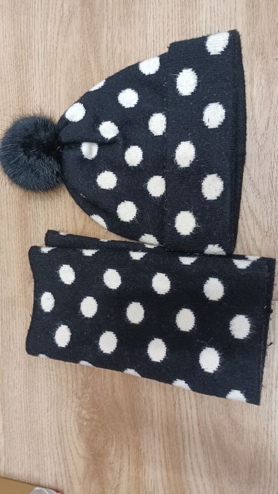 Czapka szalik komplet h&m
