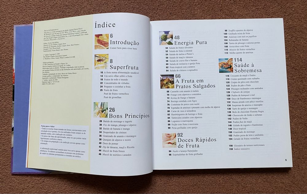 Cozinha Deliciosa e Saudável - Frutas & Sobremesas