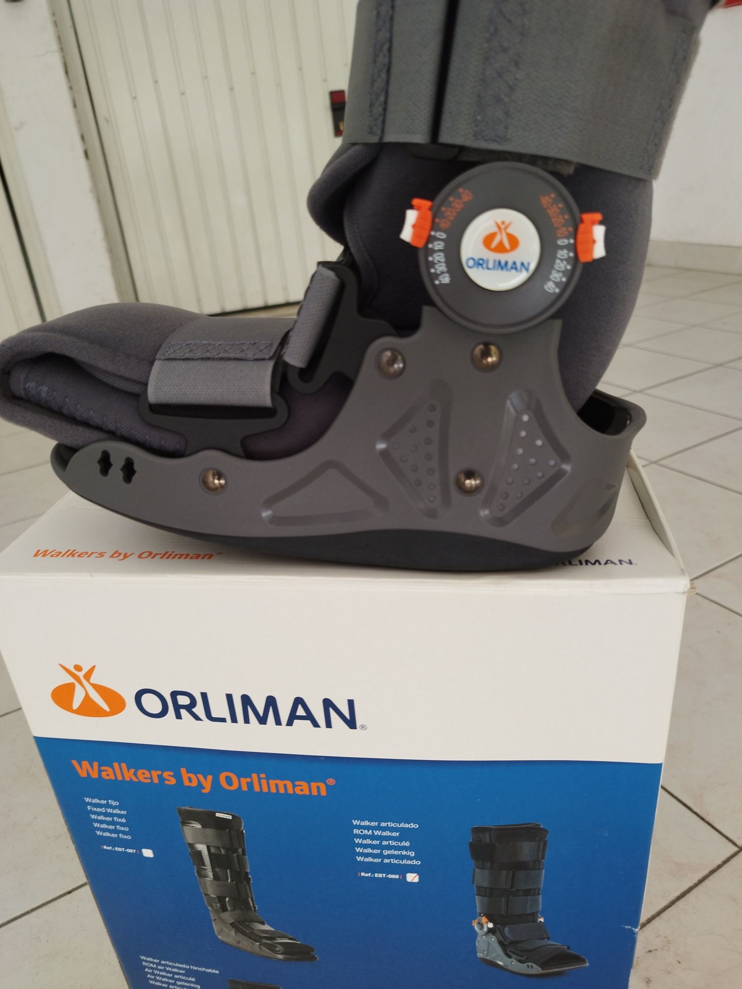 Bota ortopédica Walker articulada NOVA