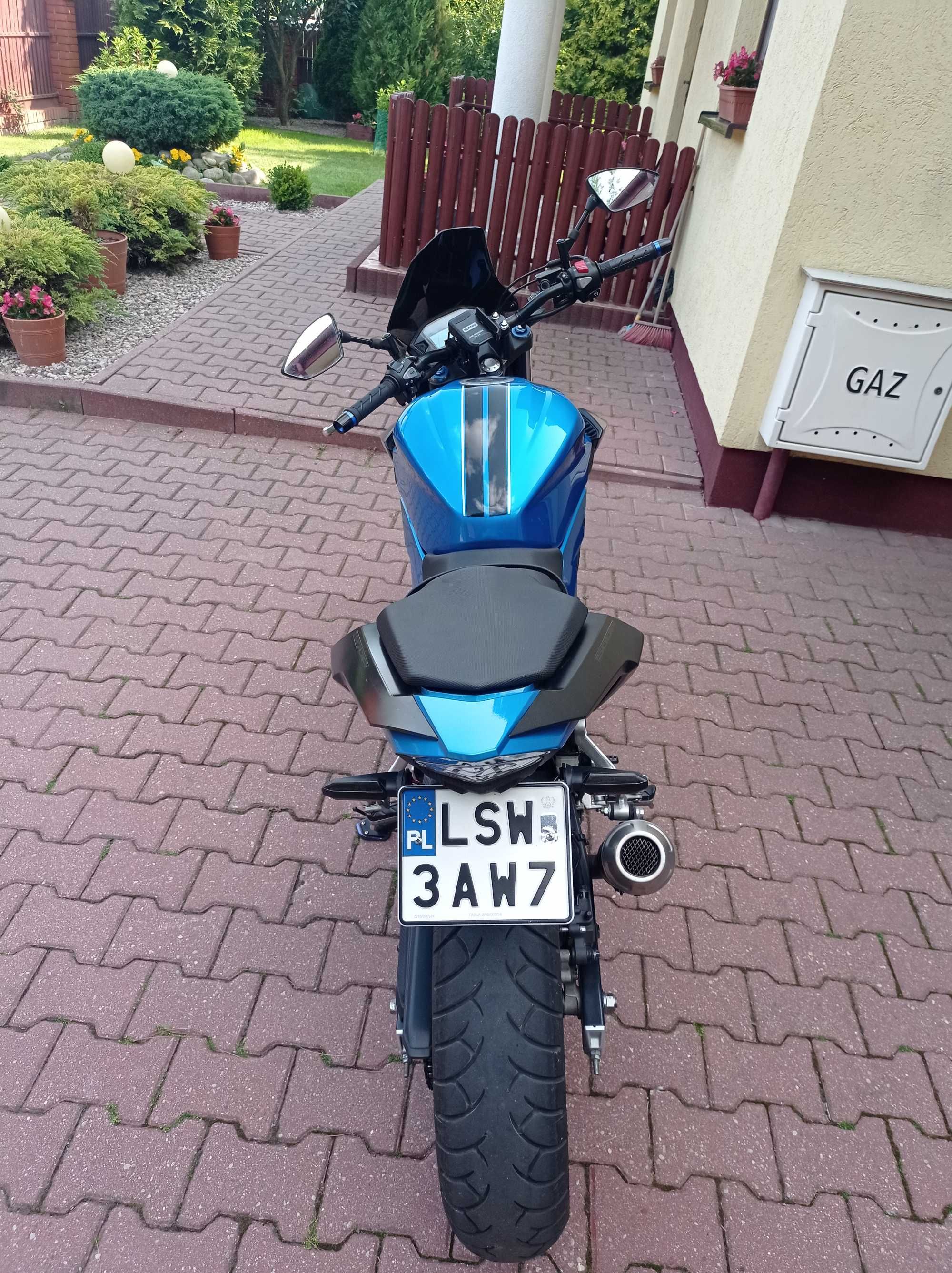 Piękna Honda CB 500 F z ABS na A2