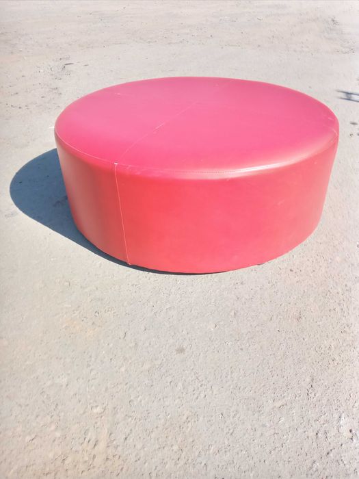 Пуф 1000*400 мм, б/в, з дерева, фанери та шкірозамінника