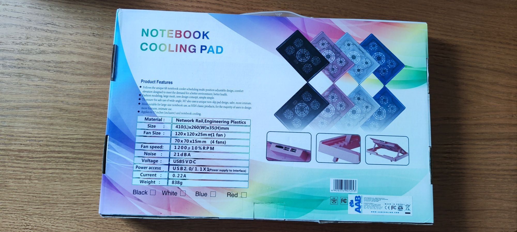 Podstawka chłodząca pod laptopa