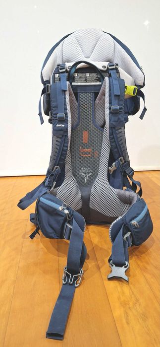 Deuter Kid Comfort Plus – Porta-bebé de mochila ergonómico (como novo)