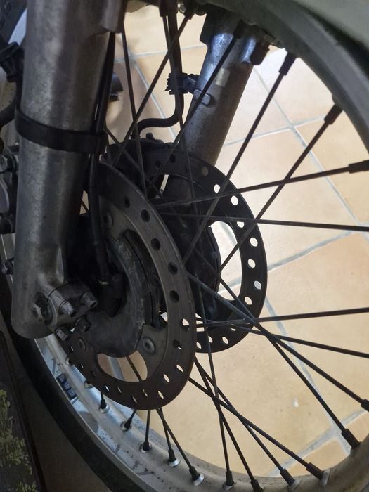 Mota Honda Transalp 650, com apenas 45.000km
