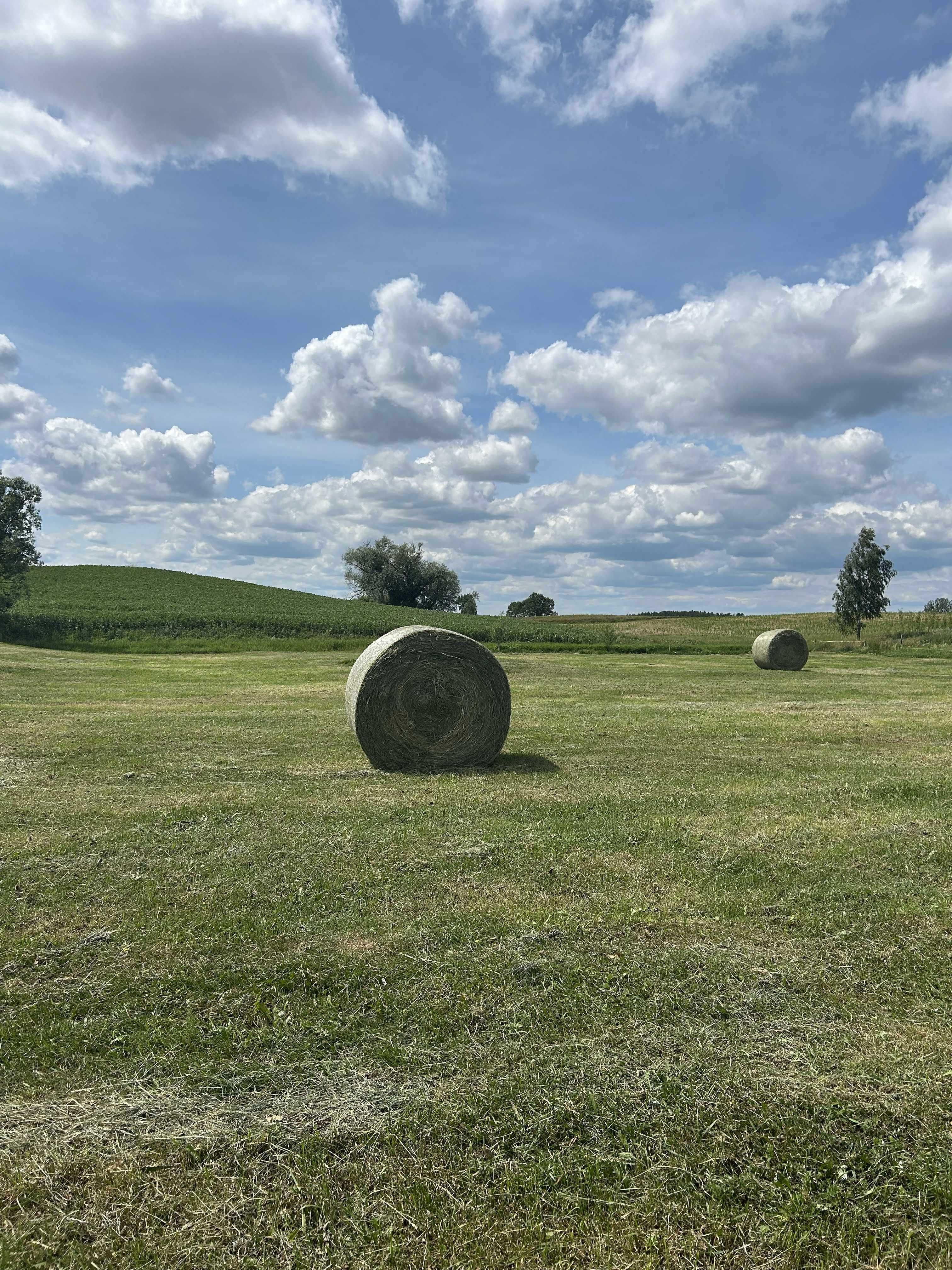 Prasowanie, belowanie siana, słomy