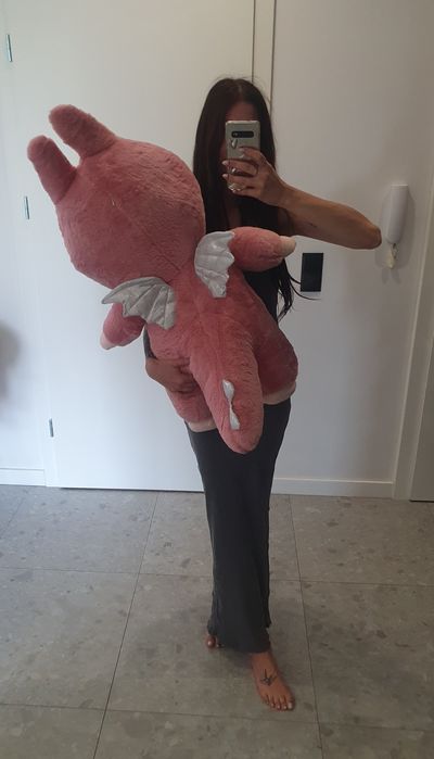 Nowa Przytulanka maskotka Labubu ogromna 70 cm XXL prezent pluszak