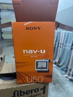 GPS Sony NAV-U NV50 na caixa completo