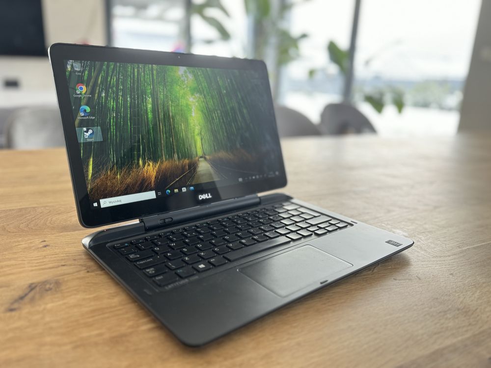 Laptop 2w1 notebook tablet win10 Dell 7350 rewelacja 8gb ram 256 ssd