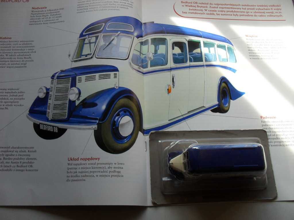 Autobus BEDFORD OB w blistrze nieotwierany skala 1:72