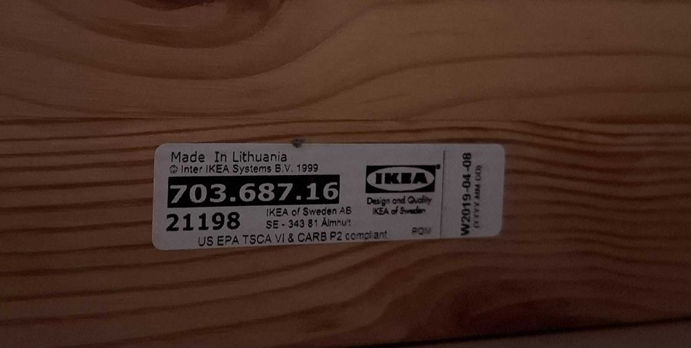 BLACK WEEK - NORDVIKEN - Mesa de abas rebatíveis, preto