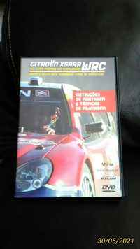DVD Citroen Xsara WRC Instruções de Montagem e Técnicas de Pilotagem