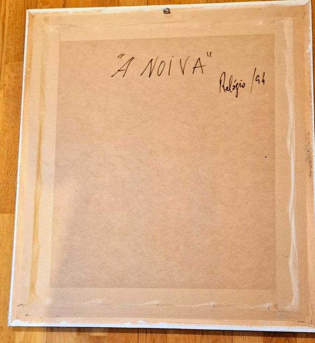 Serigrafia Francisco Relógio "A Noiva" -  Prova de Autor P.A. -E.