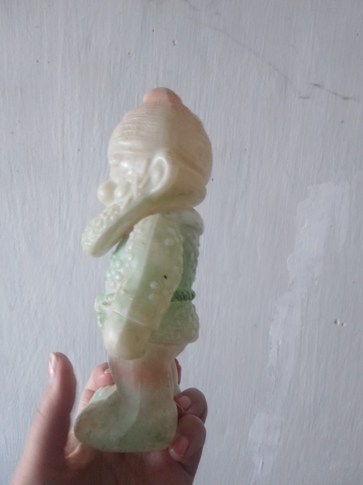 Дед мороз пластик игрушка СССР