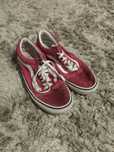 Vans vermelhos usados
