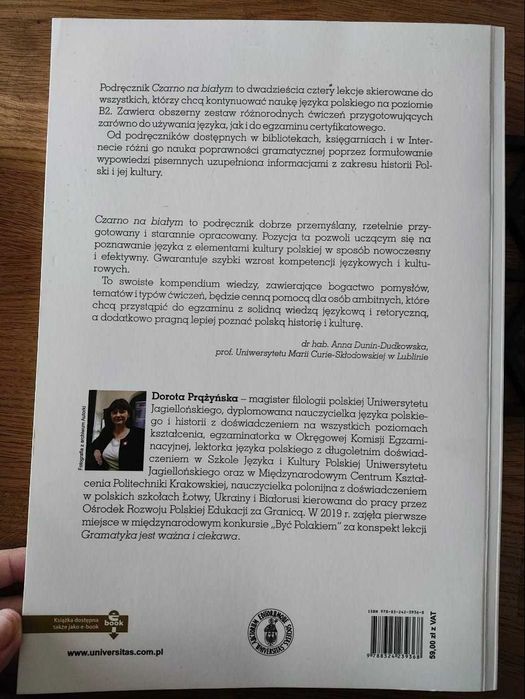 Czarno na białym. Język polski, poziom B2