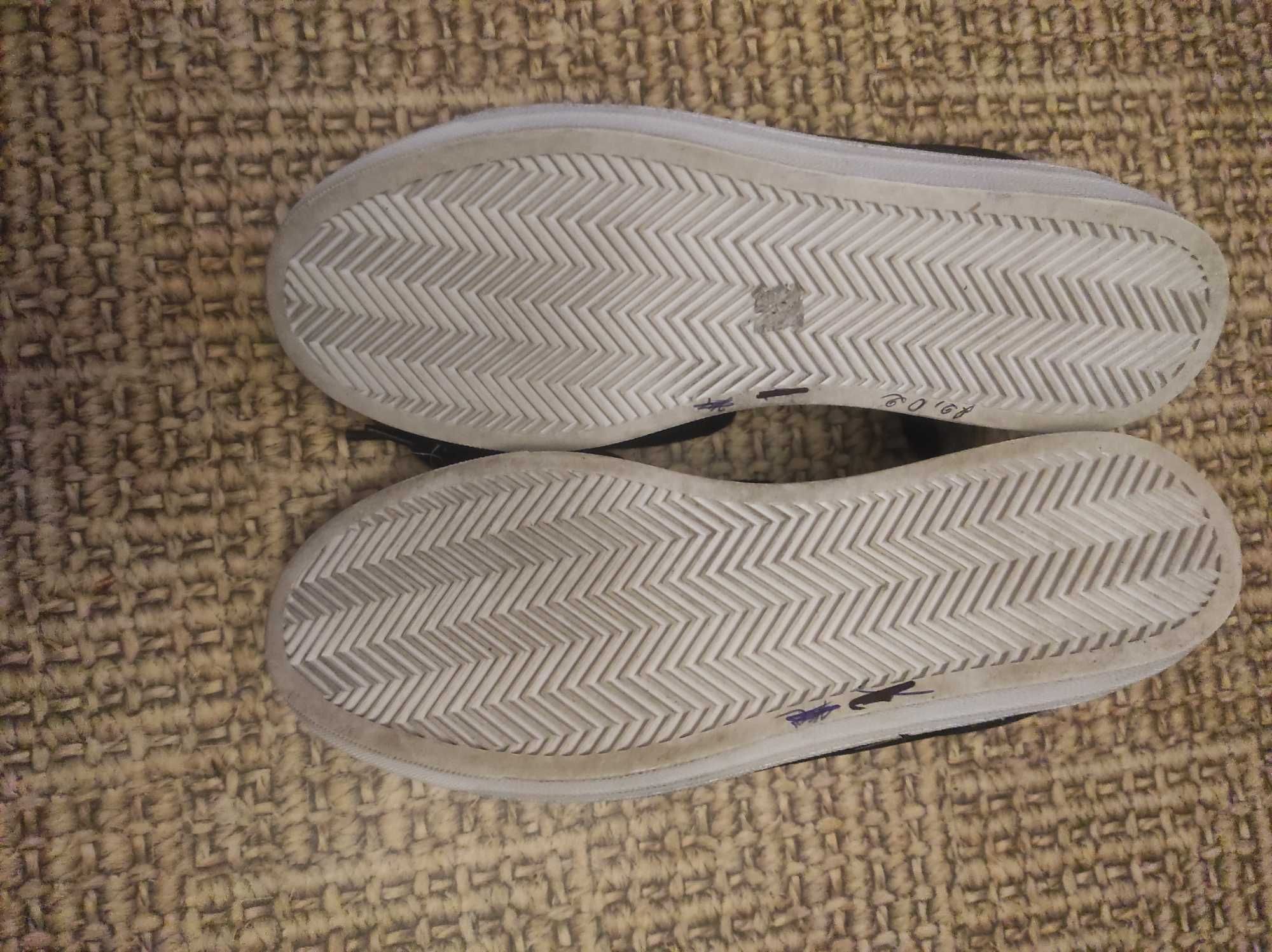 Кроссовки женские фирменные , р.40 замша -кожа ,  Marks Spencer