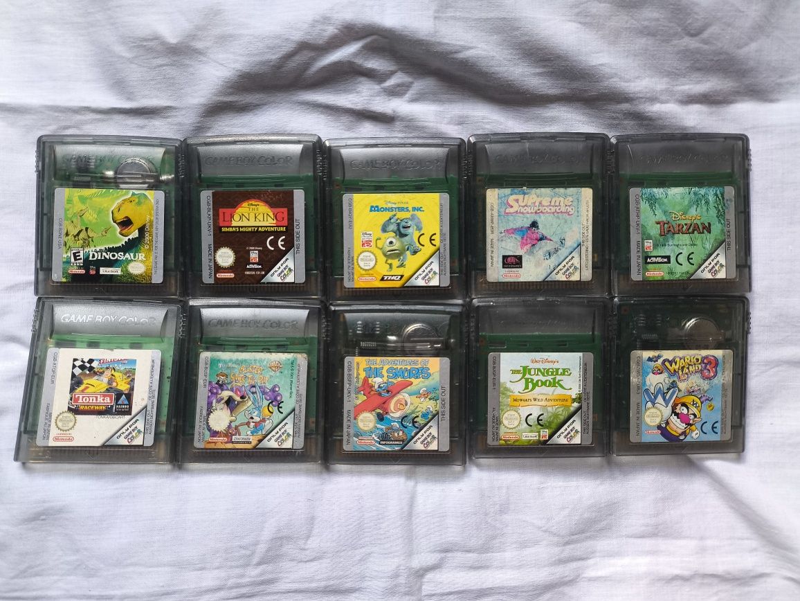 Vários Jogos Gameboy Color