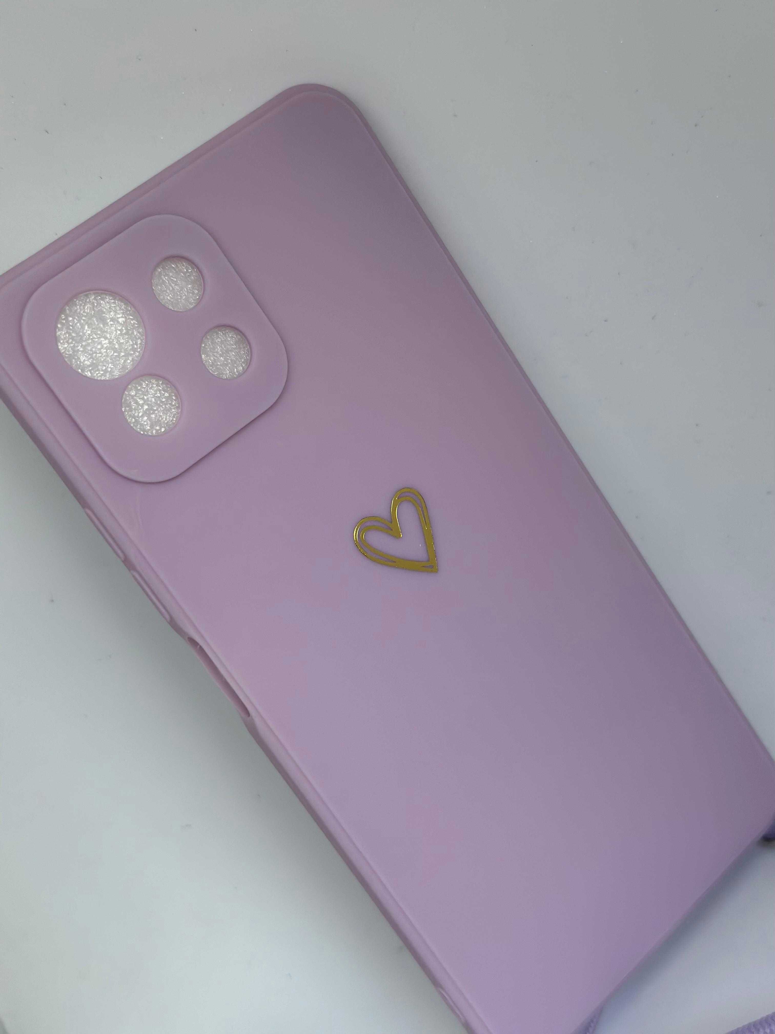 Obudowa Xiaomi Mi 11 Lite Etui Case Fioletowe + smycz kod 634
