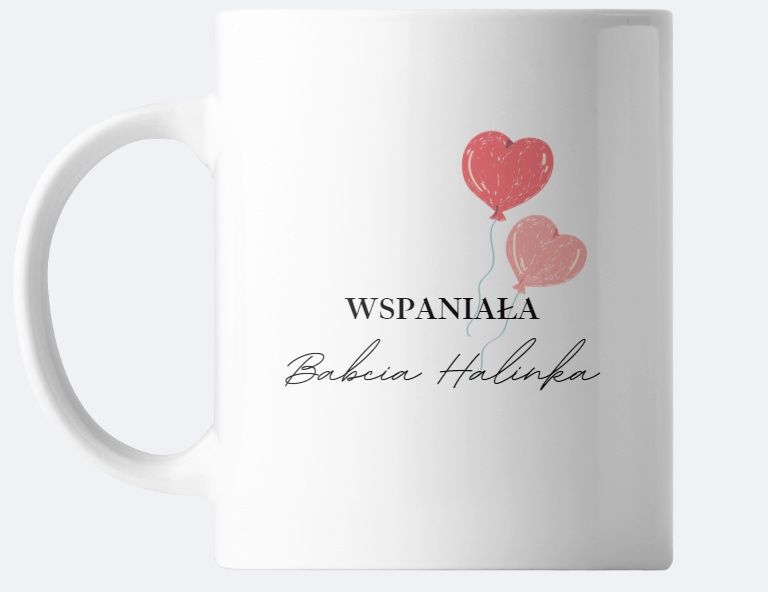 Personalizowany kubek na dzień babci, dowolny nadruk