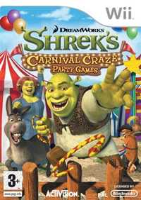Shreks Carnival Craze Party Games WII