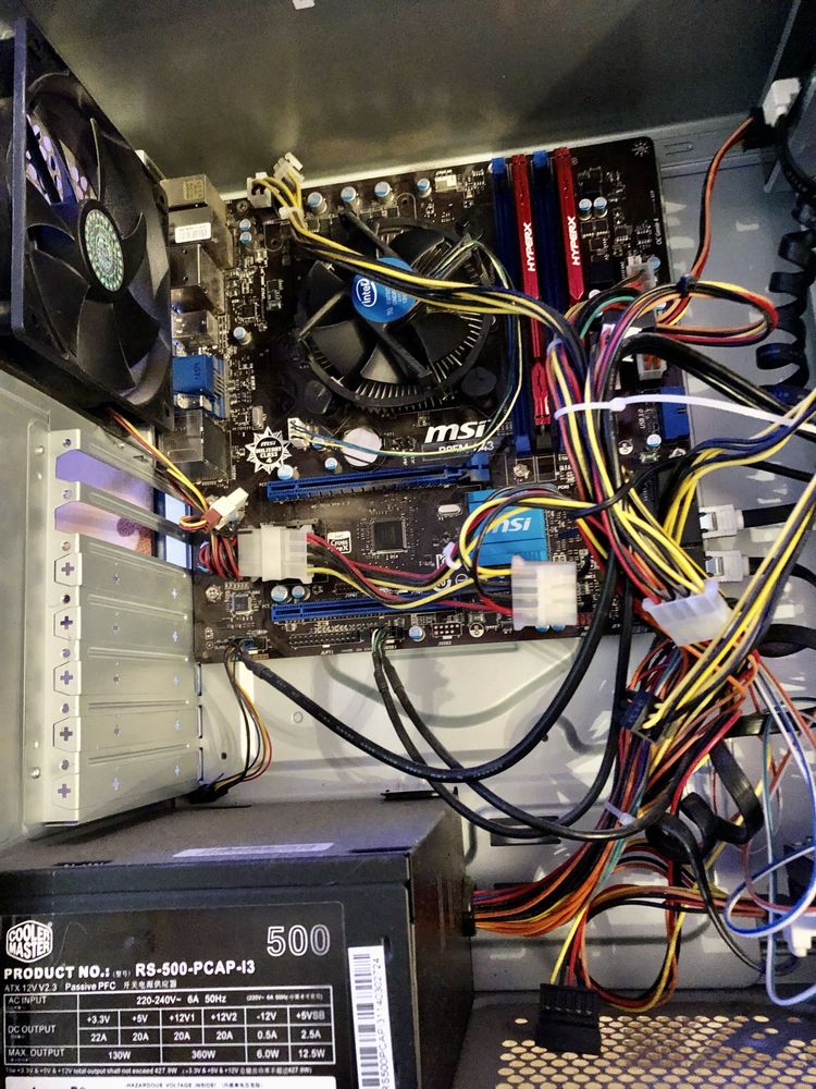системный блок системний ПК intel core i3 4150 8 gb WD 1.0 Tb