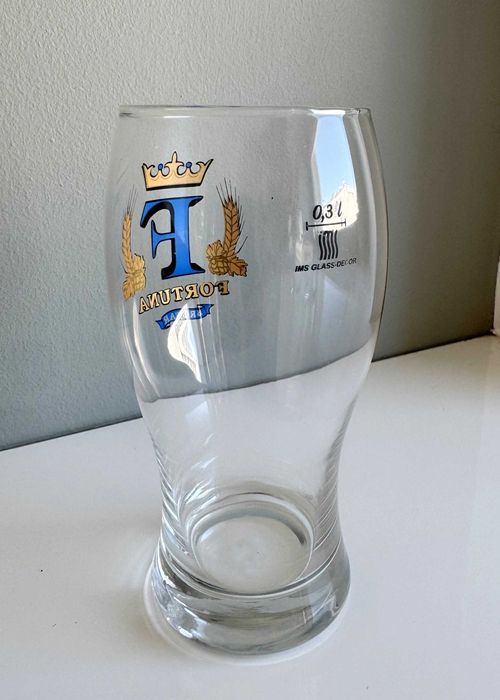 Szklanka kufel do piwa Fortuna, Królewskie, Warka