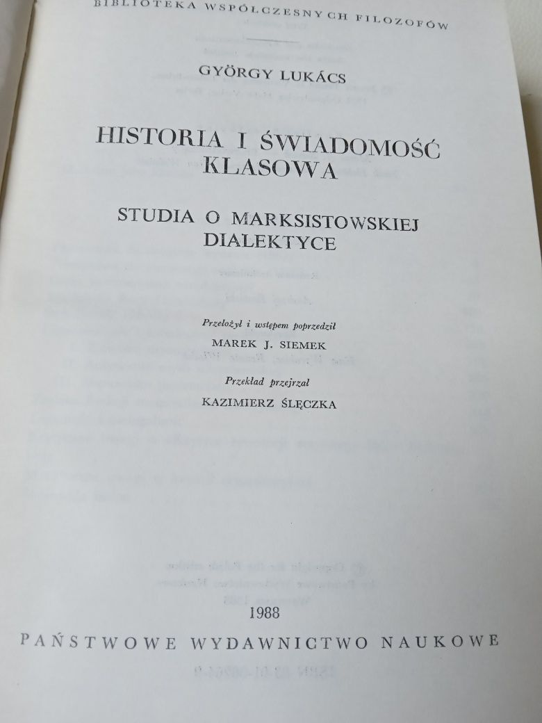 Lukacs marksistowska dialektyka