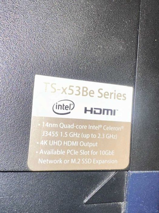 NAS-сервер  Qnap TS-453be Мережеве сховище накопичувач не Synology