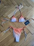 Strój kąpielowy trójkąty pomarańczowe bikini hippie swmiwear Orange XS