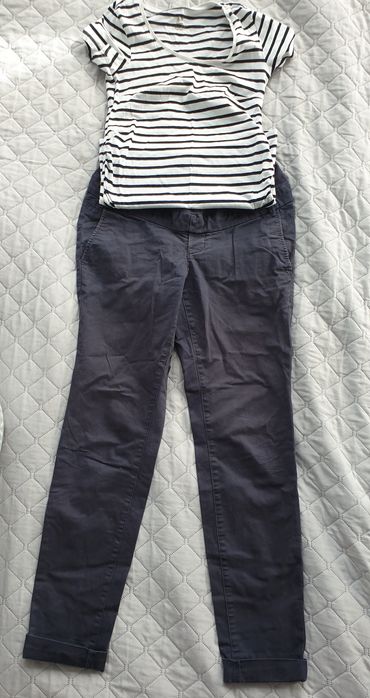 Spodnie ciążowe chinos H&M rozm.34