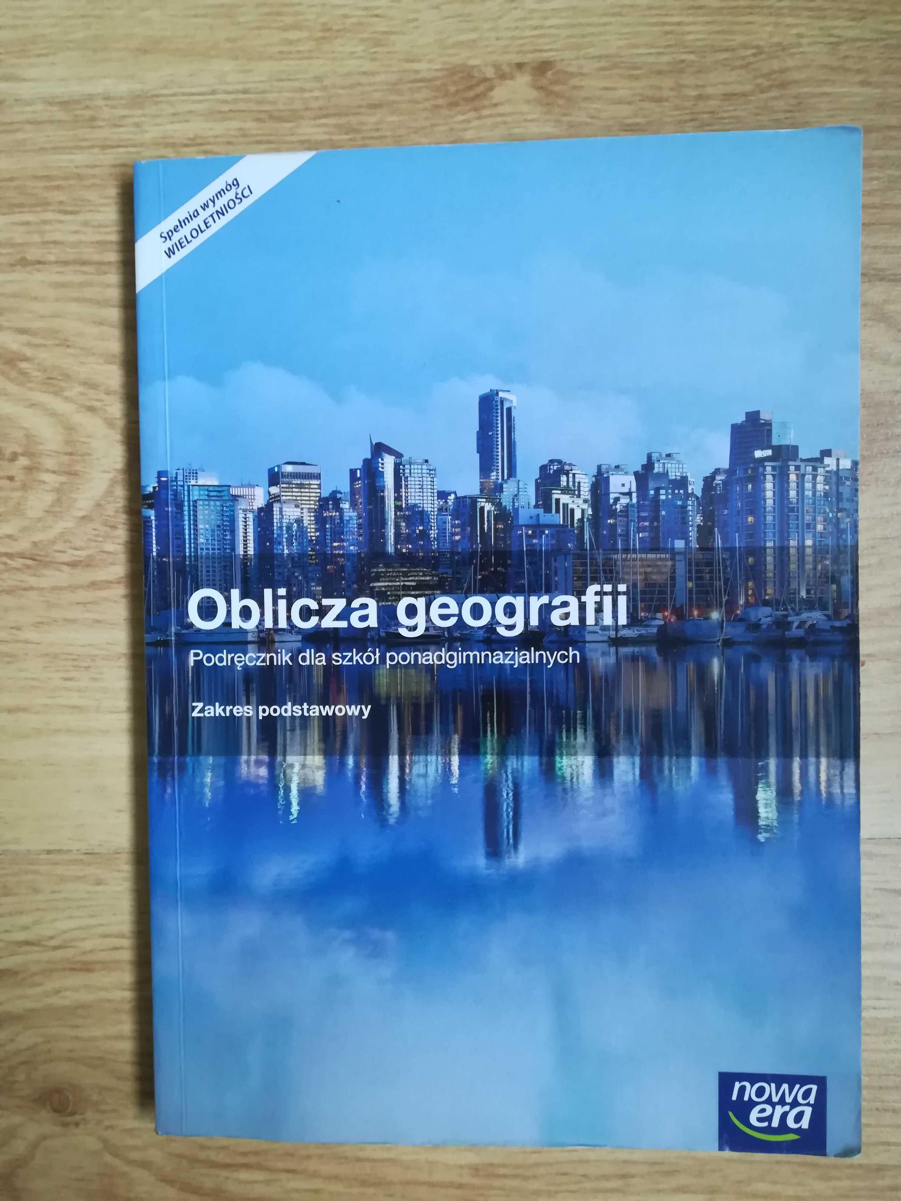 Oblicza geografii podręcznik Nowa Era stan bdb 9 zł