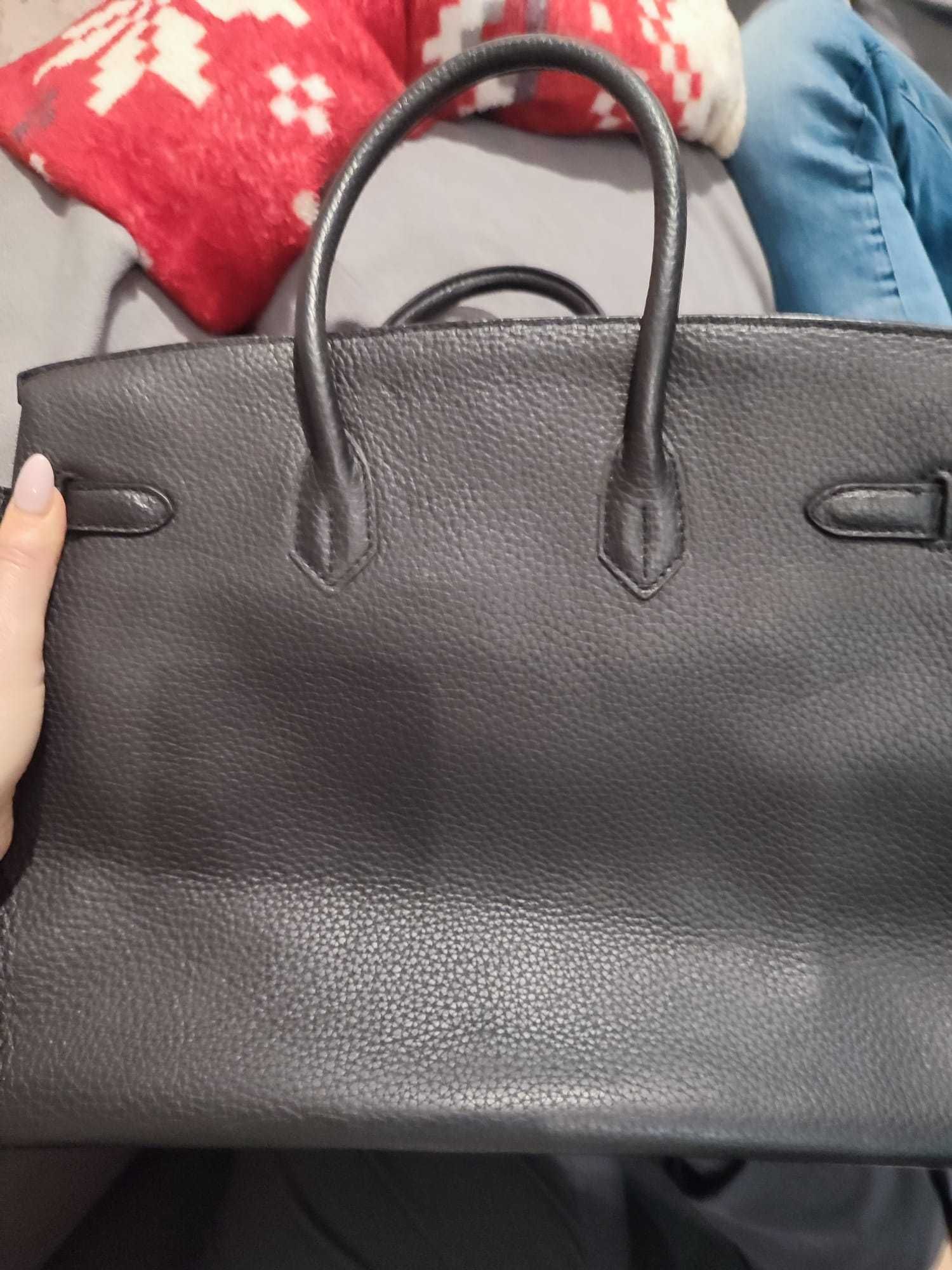 Torebka Hermes Birkin 35 skórzana