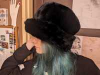 Futrzana czapka zimowa y2k russiangirl alt alternative