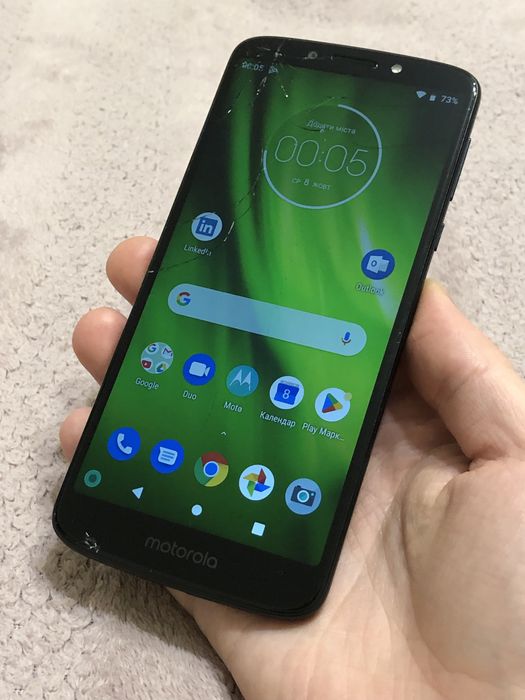 Телефон Motorola Moto G6 play 3/32gb (технічно супер )
