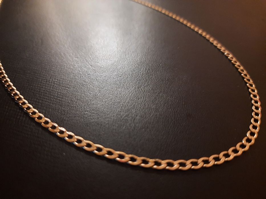 Złoty łańcuszek ŻÓŁTE ZŁOTO 333 pancerka 333 złoty łańcuch 53cm HIT!!!