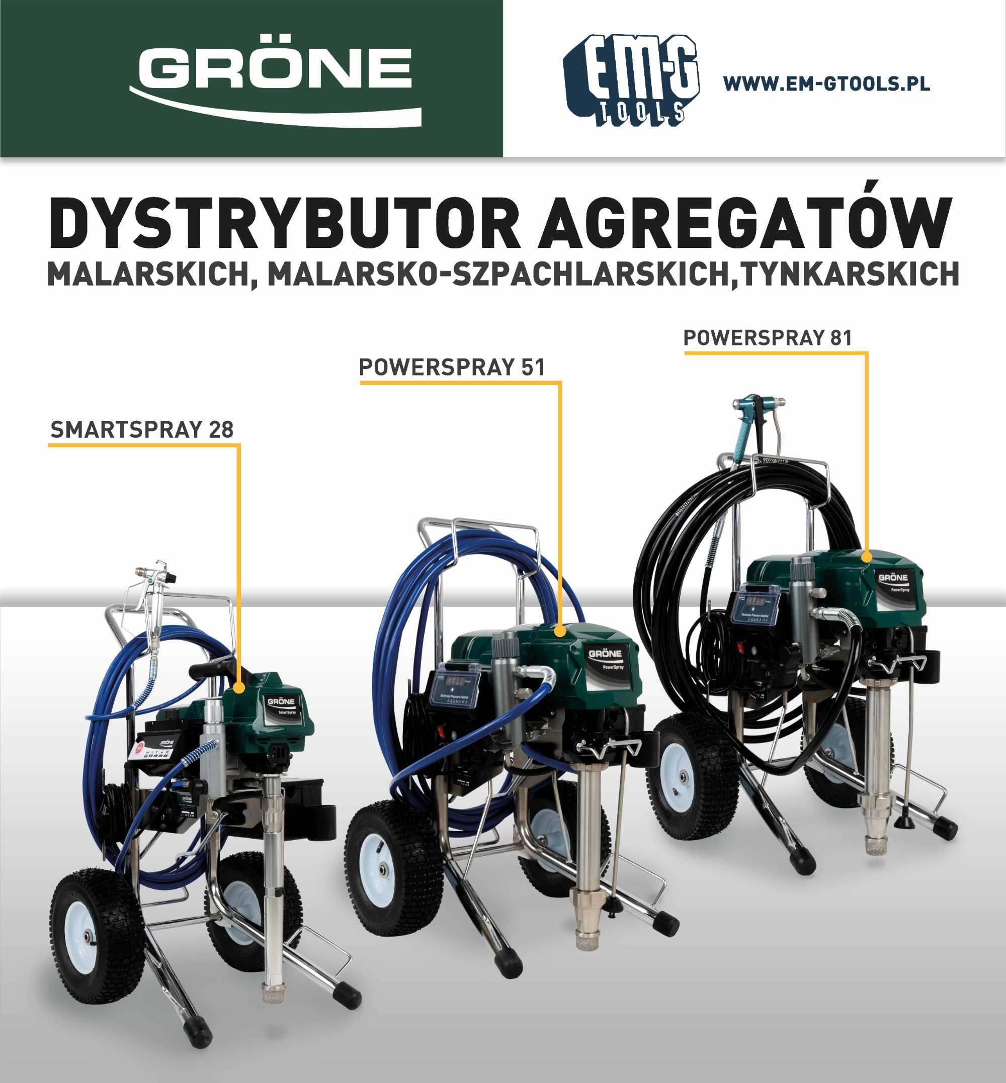 Agregat malarski GRONE Smart Spray 24 Malarka pompa malarska