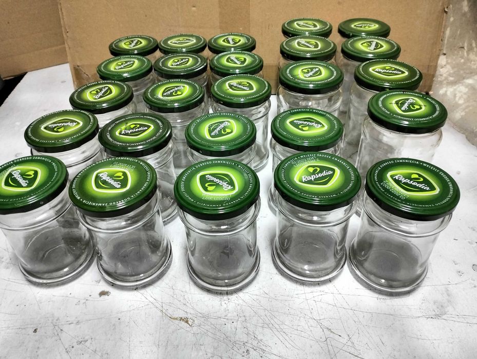 Słoiki na dżem, 0,4 l 25 szt.